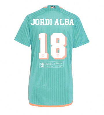 Inter Miami Jordi Alba #18 Tredjetröja Dam 2024-25 Kortärmad